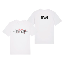 T-SHIRT BASKET POPERINGE KIDS/ADULTS WIT